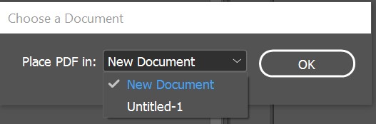 document selection